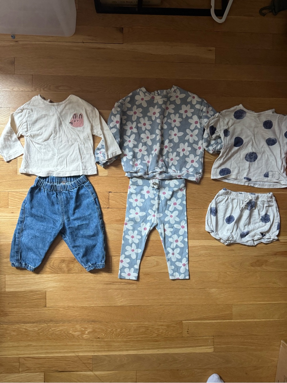 Zara girl adorable outfit bundle.